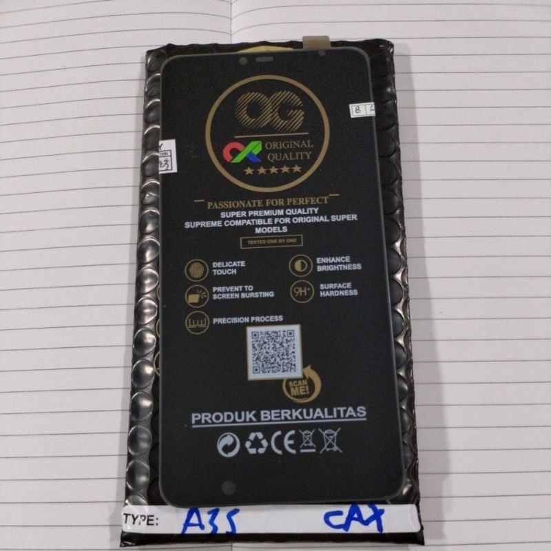 LCD / LCD TORCSCREEN FULLSET OPPO A3S ORIGINAL SUPER