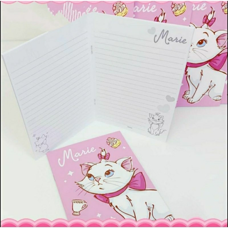 

Note Book Buku Tulis Marie Cat Aristocats Disney