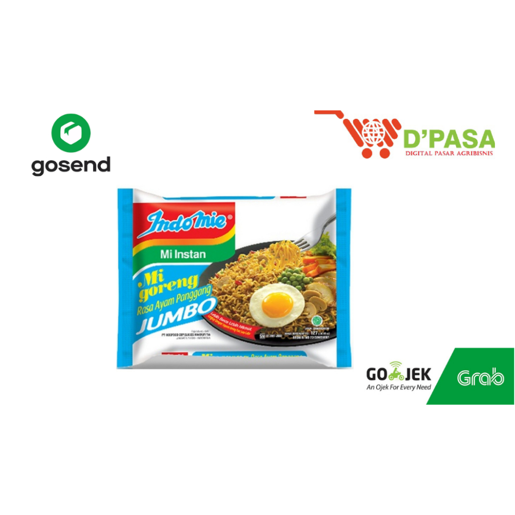 

KIRIM INSTAN Indomie Mi Goreng Jumbo Ayam Panggang Ramen