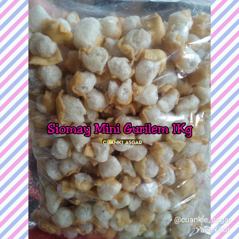 

Siomay Mini Gurilem 1 KG - Siomay Mini - Toping Boci Seblak Mie Ayam Bakso