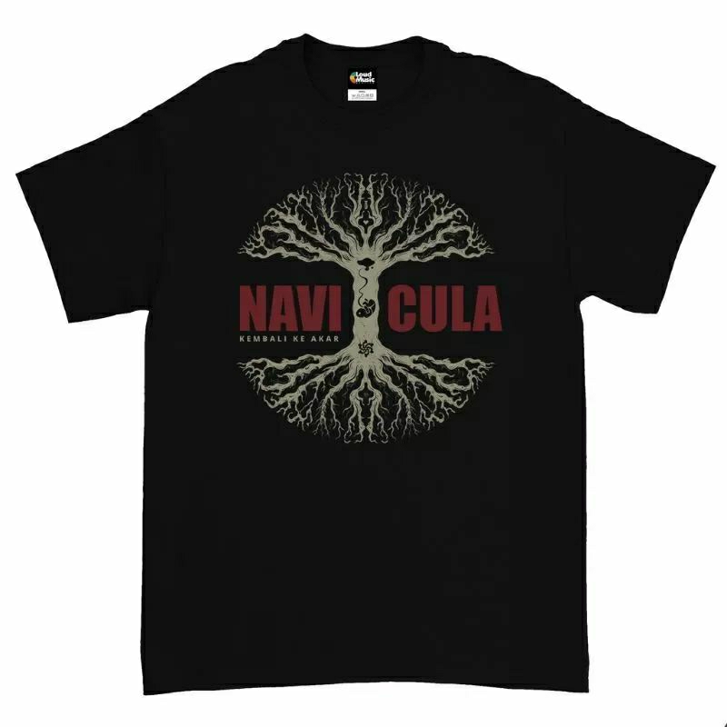 NAVICULA T-shirt series kembali ke akar - Kaos band Navicula