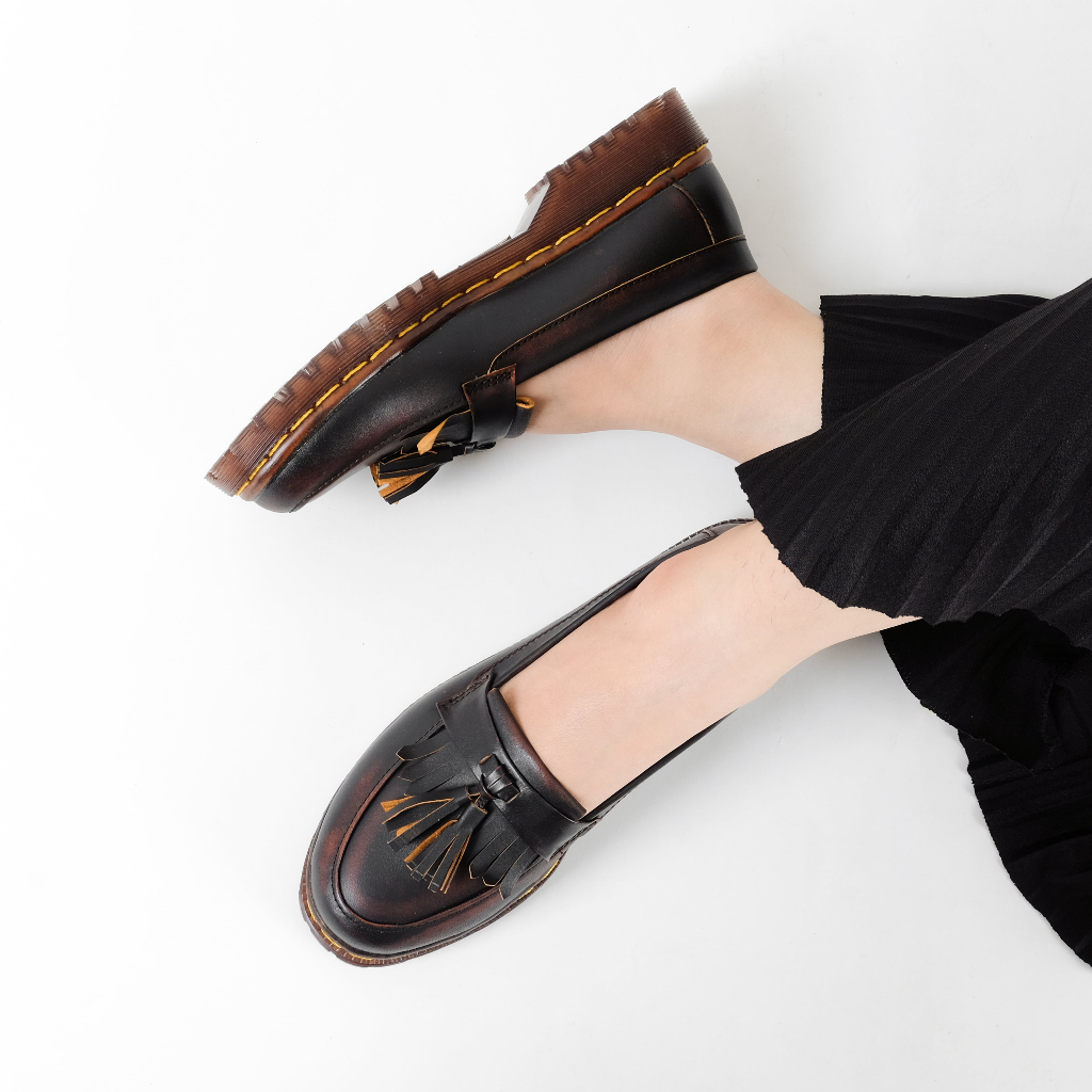 Sepatu Docmart  Wanita / Loafer Wanita Kulit Bros Up