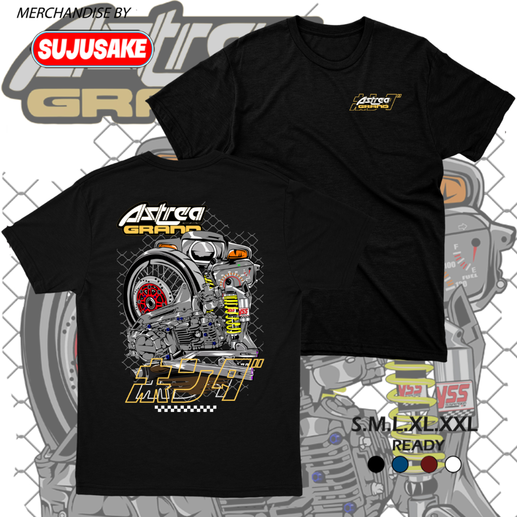 Baju Kaos Atasan Motor Honda Astrea Grand Grend Bulus Prima Riders Herex Indonesia Free Stiker Distr