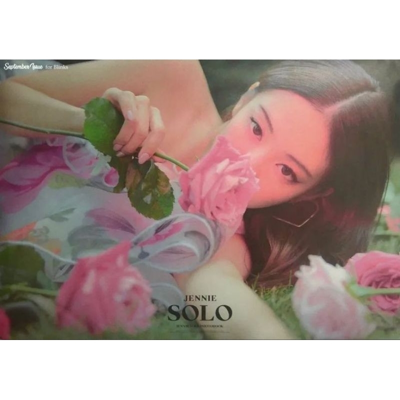 poster official jennie solo