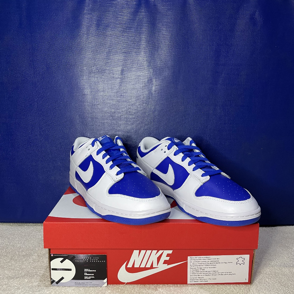 NIKE DUNK LOW RACER BLUE