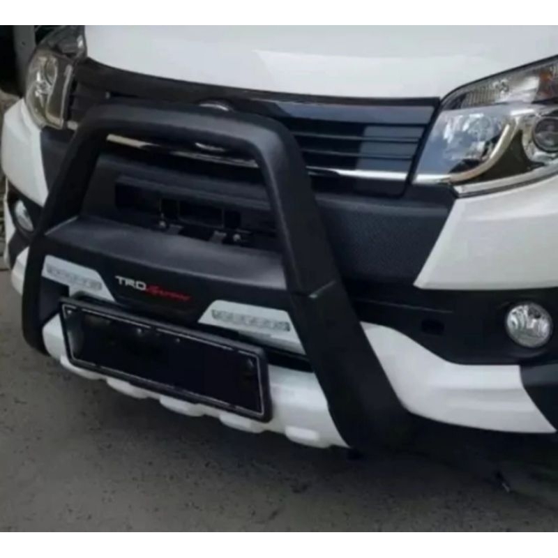 TANDUK DEPAN RUSH TERIOS TRD +DRL  PEMANGAMAN BUMPER DEPAN 2006- 2017