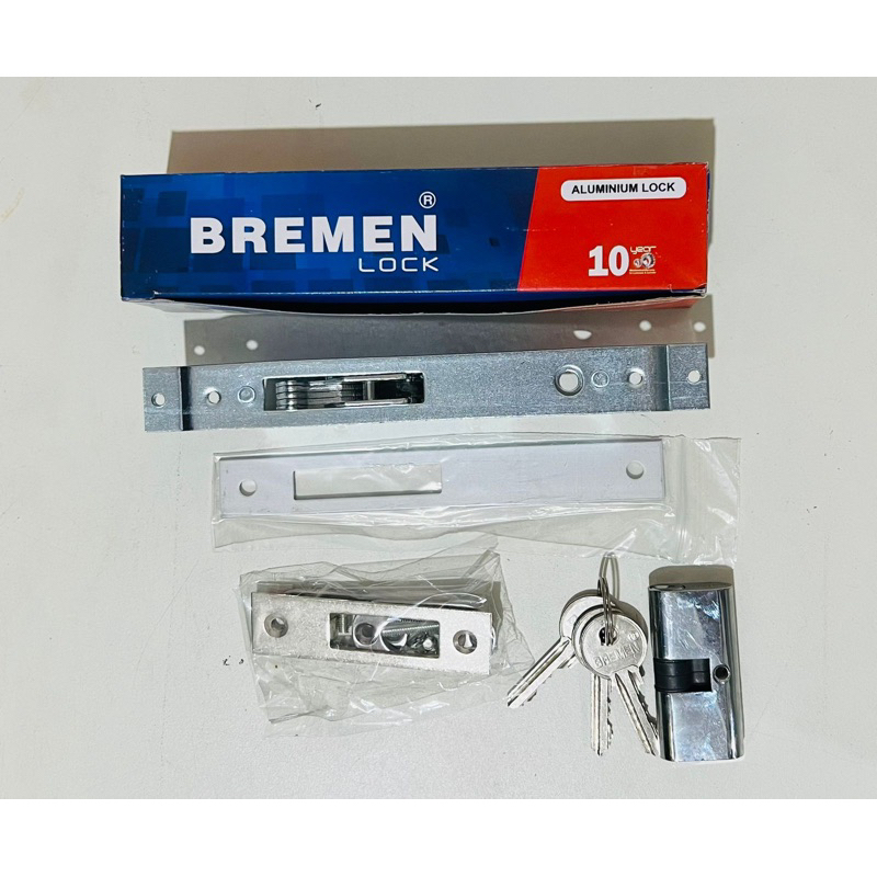 Kunci Pintu Sliding / Kunci Pintu Geser BREMEN 4423 Pintu Aluminium