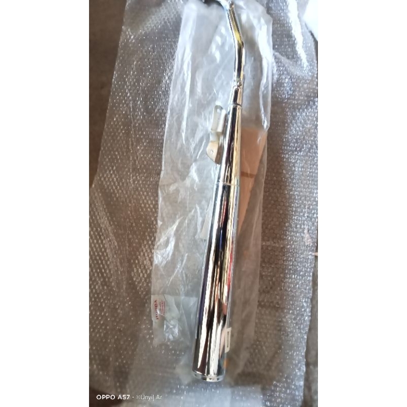 Knalpot honda supra x 100 cc supra xx ori original AHM 18350-KEV-880