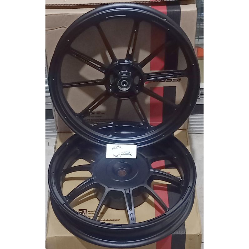 Velg Racing V Rossi KUMA Beat Fi/ Scoopy Fi UK 185/215-14 Black