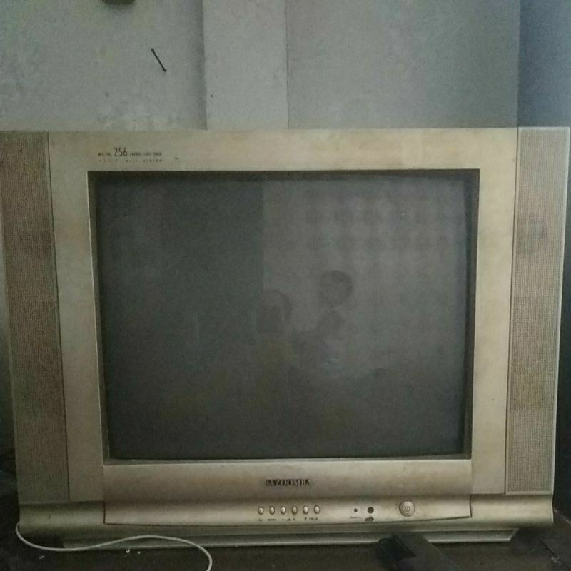 tv analog / tv second / tv tabung / tv 21inc / tv bazoomba