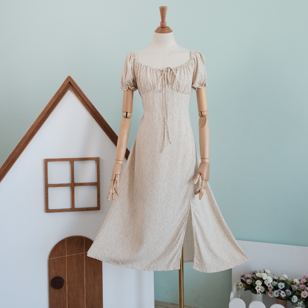 Ladybydiana LISSY DAILYDRESS Mini Dress Wanita Sexy Ala Korean Style