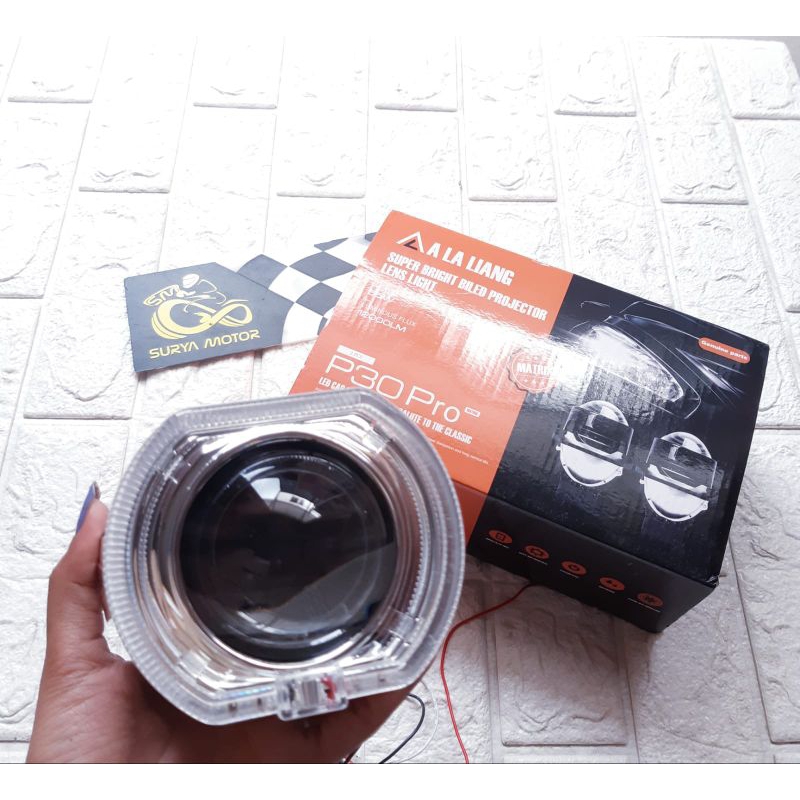 BILED P30 PRO MATRIX LAMPU PROJEKTOR + SHRUUT 2.5 INCHI