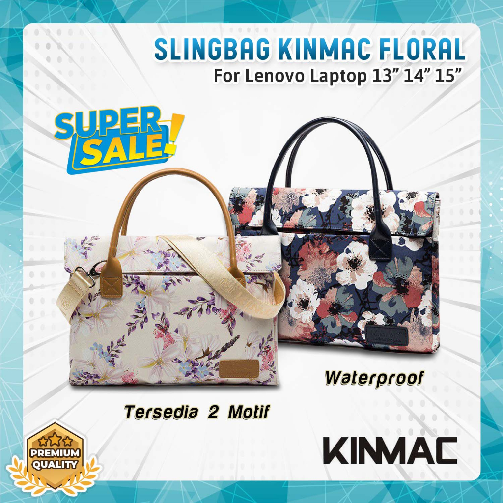 Handbag Lenovo Laptop 13 14 15 inch Ideapad Yoga Tas Kinmac Anti Air Sleeve Bag Kerja Kuliah Kantor 