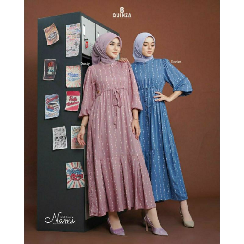 Nami Midi Dress By Quinza