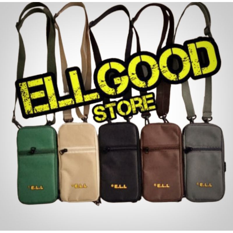 Tas Slempang Hp Dompet Hp Pria/wanita Multifungsi Termurah