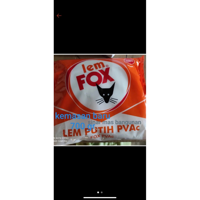 

lem fox pvac orange 700 gr