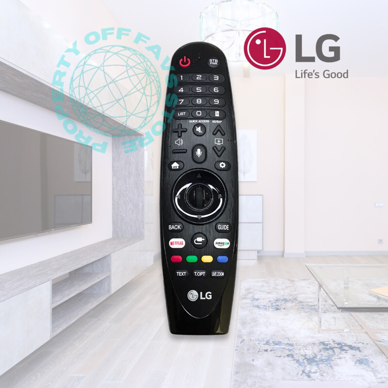 Favs Store Remot Remote Lg Tv Lcd Lcd Android Smart Tv An - Mr650A Mr650 MBM67438202 / Remote Lg Mag