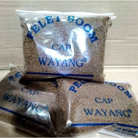 GROSIR UMPAN PELET BOOM CAP WAYANG BESAR KASAR ISI 10 PCS TERMURAH..