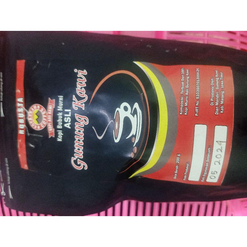 

KOPI BUBUK MURNI ASLI"GUNUNG KAWI"KOPI GAGAL MASMIN