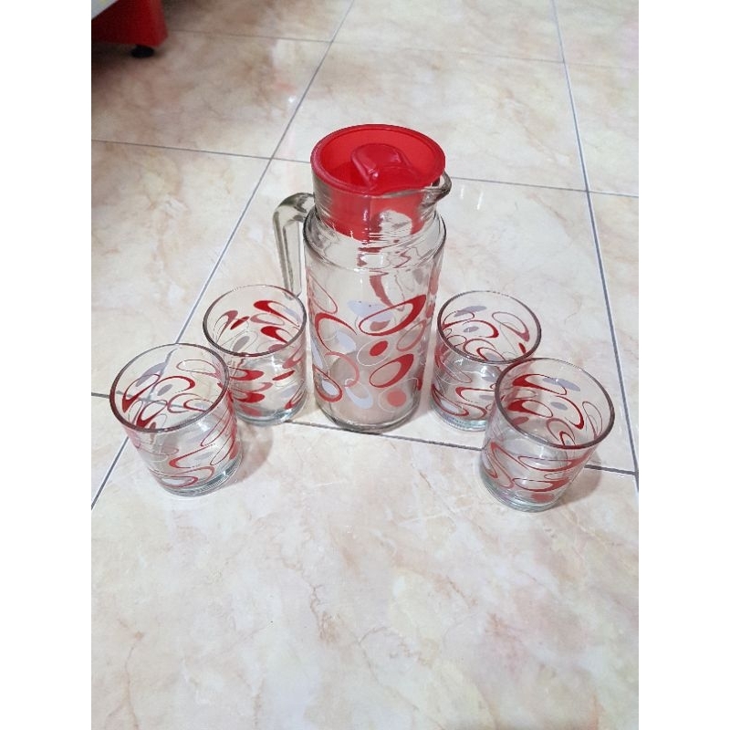 Teko set cangkir beling Epic light drink set KIG
