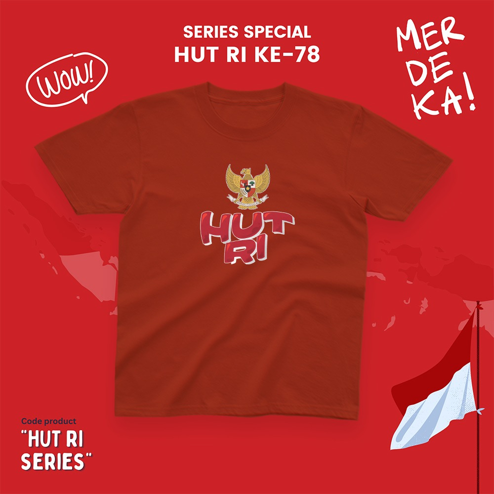 KAOS ANAK SPESIAL HUT RI NEW 2023 HUT RI DAN GARUDA