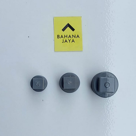 Plug Drat Penutup Pipa | Dop Drat Pipa Pvc Plastik - Ready Manado