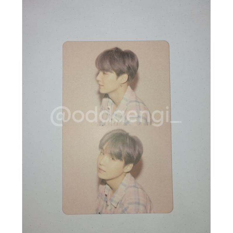 Photocard / PC yoongi suga persona ver 1 bts bangtan