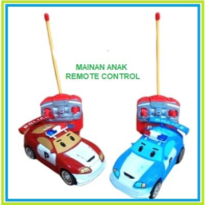 Mainan Mobil Remote Robocar polisi Mainan Anak Remot Mobil Polisi