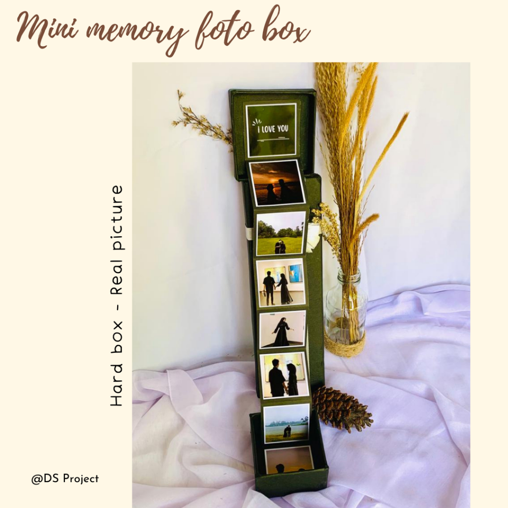 

Mini Memory Foto Box 8 Kotak / Kado Pacar Cowok Cewek / Hadiah Anniversary
