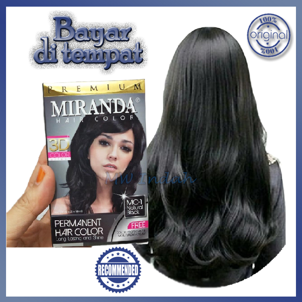 Cat Rambut Miranda Original BPOM Semir Rambut Yang Bagus Permanen Cat Rambut Korea Untuk Pria Dan Wa