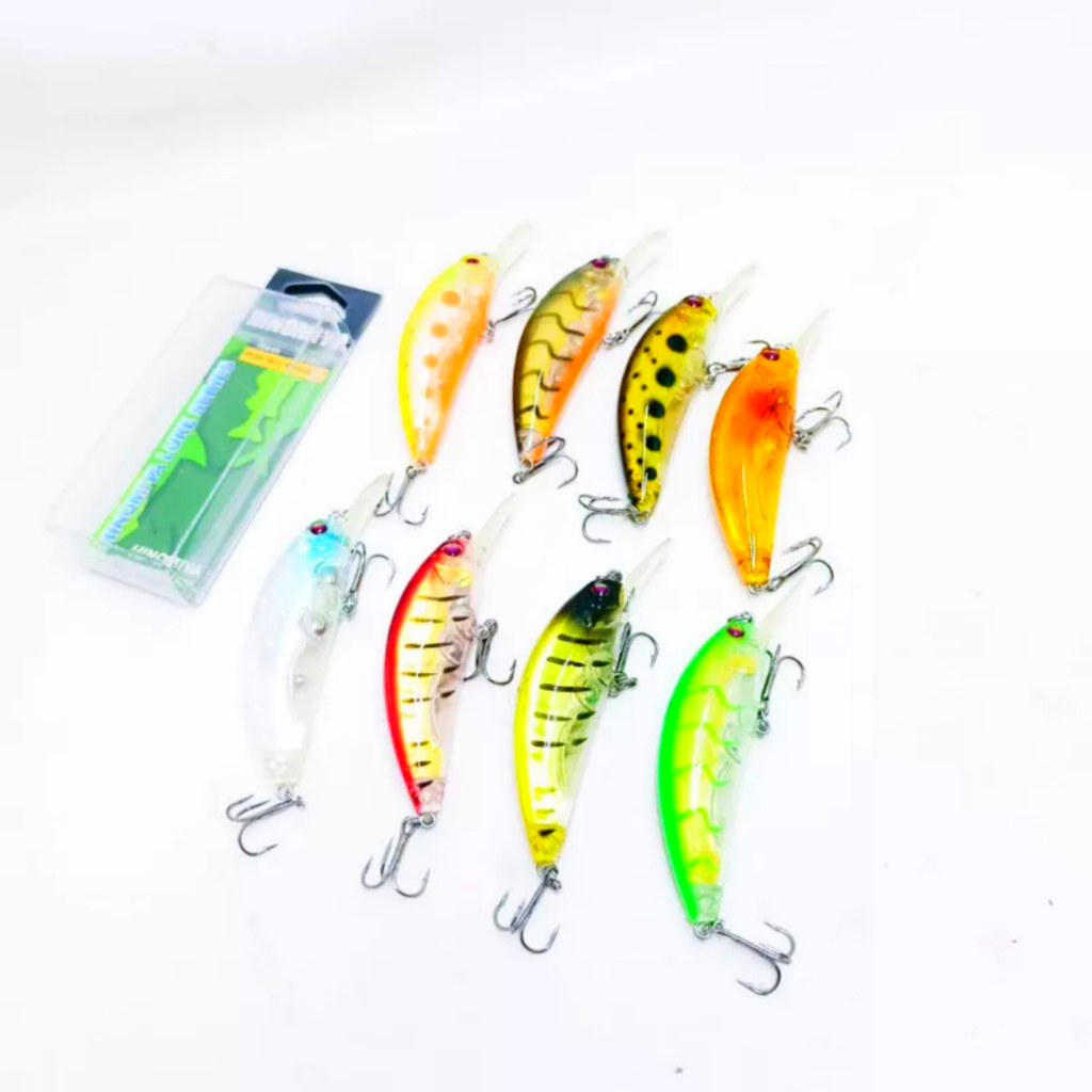 LURE MINNOW hinomiya 5 cm 6 cm kakap baramundi