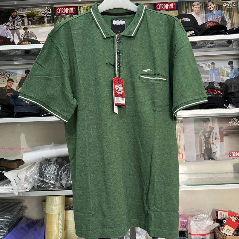 Kaos Polo Cardinal Bigsize / Wangky / Kaos Kerah Cardinal Original