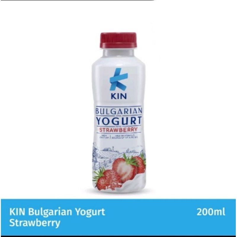 

KIN Bulgarian Yogurt Strawbery 200ml