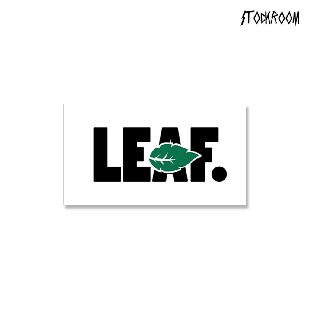 

(BISA COD) STIKER BRAND DISTRO "LEAF" / STIKER HELM / STIKER LOCAL BRAND / STIKER AESTETHIC / ANTI AIR / STICKER BIJIAN / STICKER ECERAN / STICKER METAL / STICKER POP / VIRAL / ASMARAKACAU