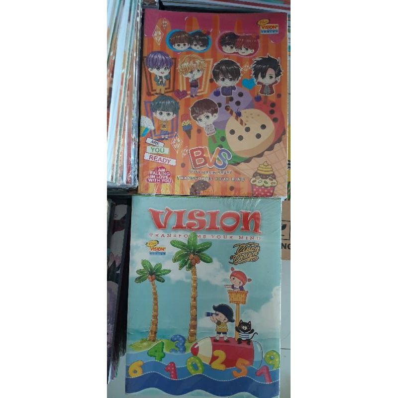 

BUKU TULIS VISION 58 LEMBAR (PACK)