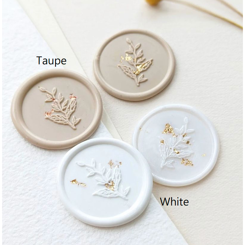 

Madeline 1 Piece LefavelaaCOIN Seal Wax Stamp Sticker Instant / Seal Wax Coin / Wax Seal / Stempel Lilin / Self Adhesive / Segel lilin Amplop Undangan Vintage