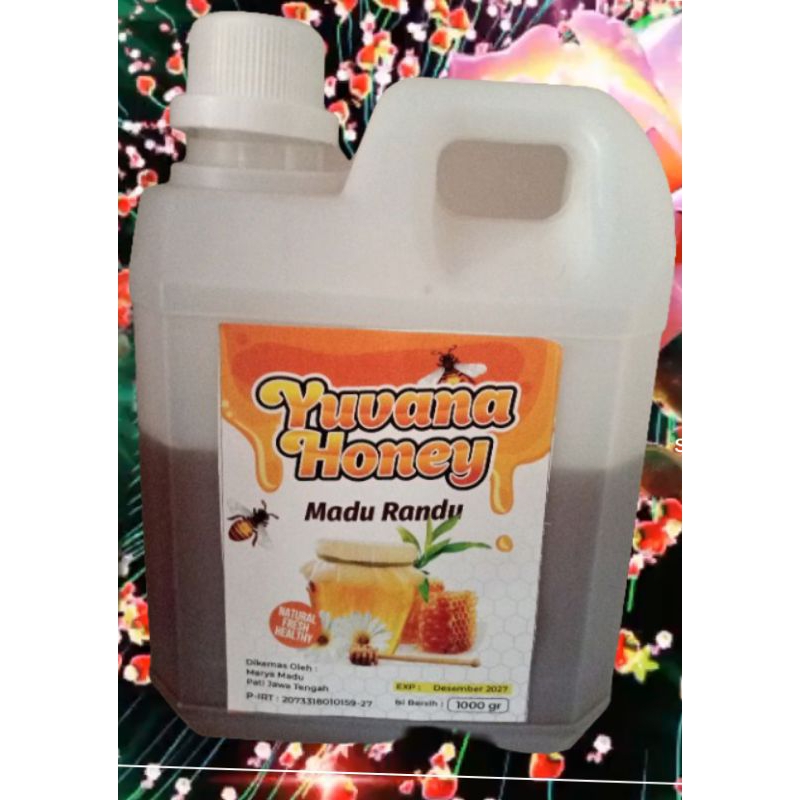 

Madu murni 1kg 100%nektar randu Original