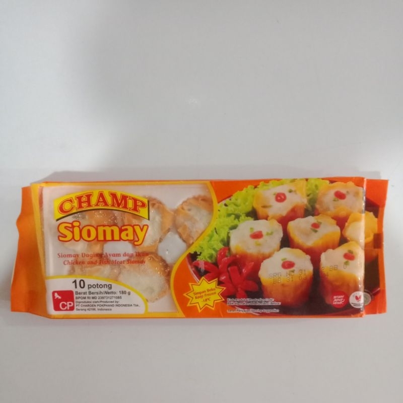 

champ siomay daging ayam dan ikan 10potong