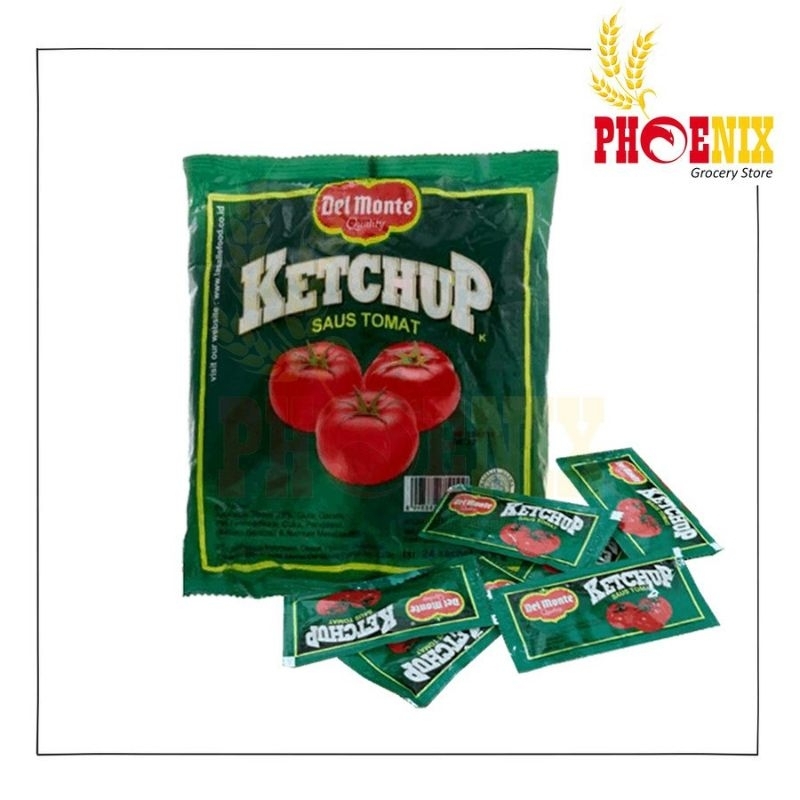 

Delmonte Saus Sambal Extra Hot & Tomat isi 24 sachet
