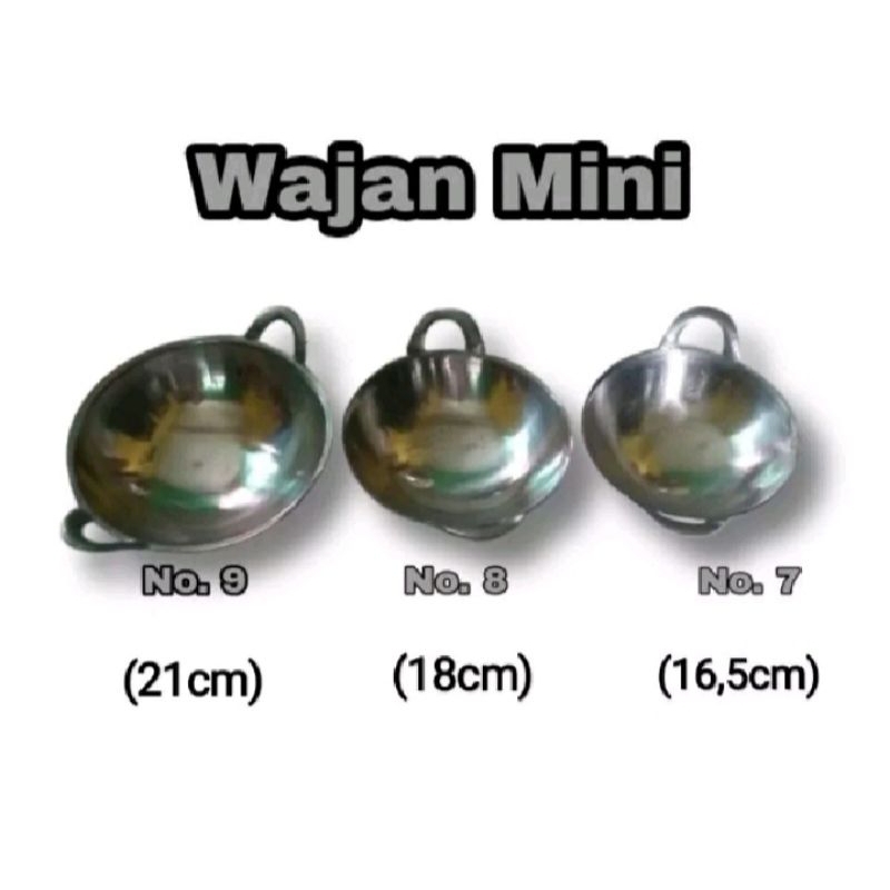 WAJAN MINI / WAJAN KECIL / WAJAN SERABI