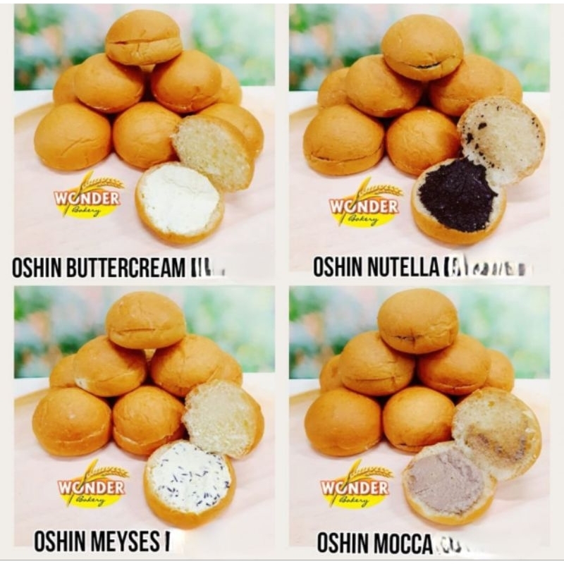 

Roti Oshin Wonder Bakery isi 10pcs Aneka Isian - Oleh Oleh Salatiga