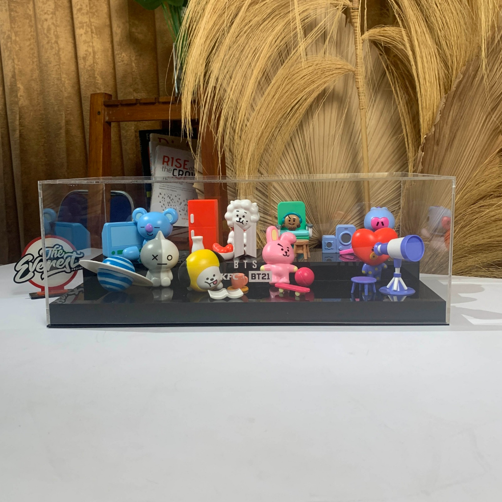 Box Figur BT21 x KFC / Box Figur Akrilik / Box Merch BT21 x KFC