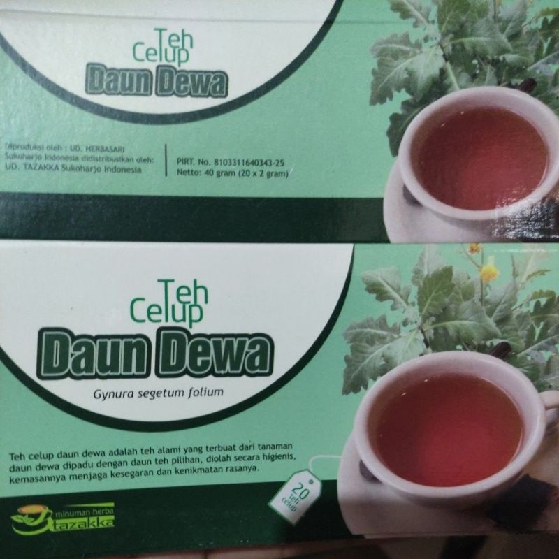 

Teh Herbal Daun Dewa | Teh Herbal Terapi Stroke | Teh Herbal Daun Dewa Original Tazakka | Teh Celup Herbal Original