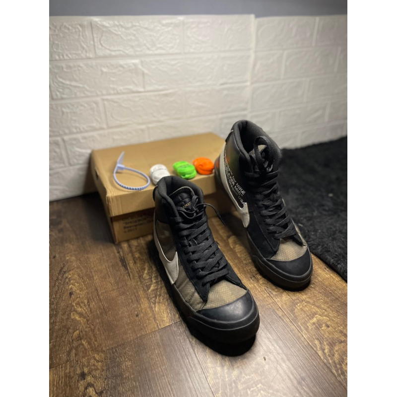 Nike Blazer Mid x Off White Grim Reaper Black