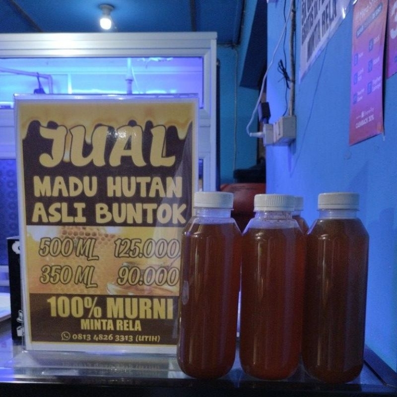 

Madu Asli Hutan Buntok Kalimantan Tengah