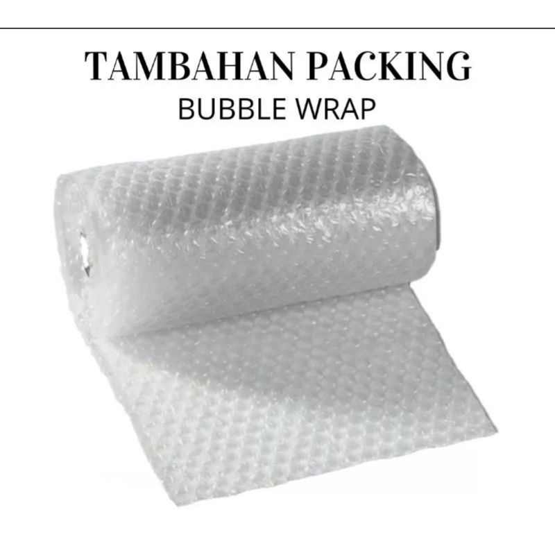 

Bubble wrap Tambahan Packing