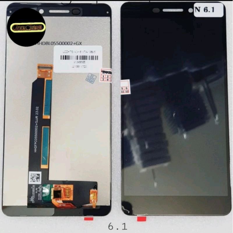 LCD TOUCHSCREEN NOKIA 6.1 NOKIA 6 2018 TA-1043 TA-1016 TA-1045 TA-1050 TA-1054 TA-1068 ORIGINAL