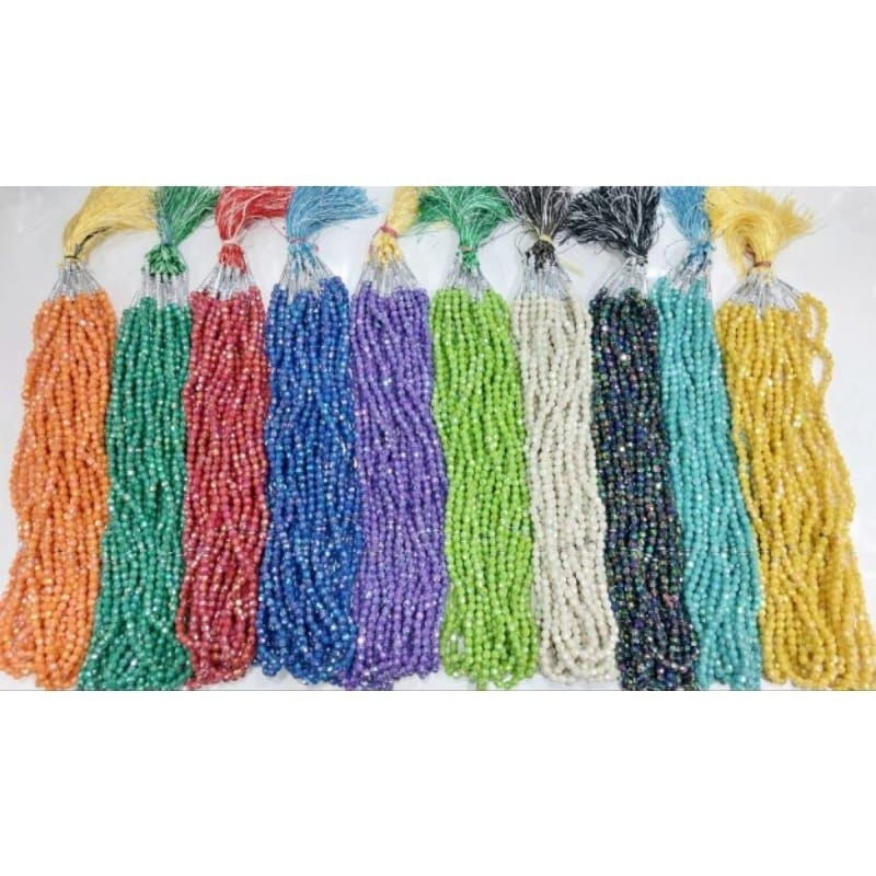 6 pcs tasbih 99 kristal 8mm