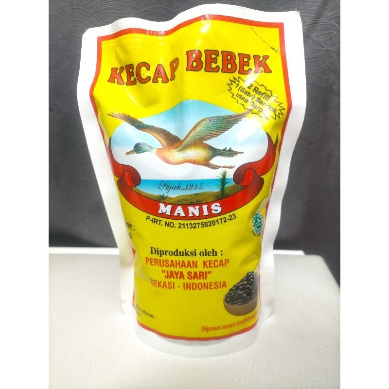 

Kecap Manis Bebek (REFILL PACK) 520 ml