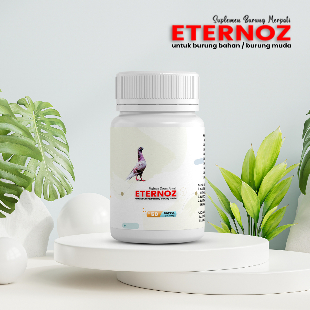 Jamu Eternoz untuk Merpati Bahan/Piyik isi 50
